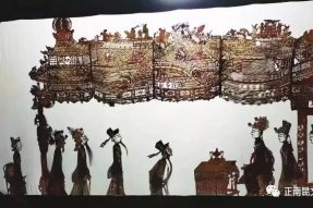 聯(lián)合國“世界人類非物質文化遺產(chǎn)”南部皮影，來寺外桃源景區(qū)了！